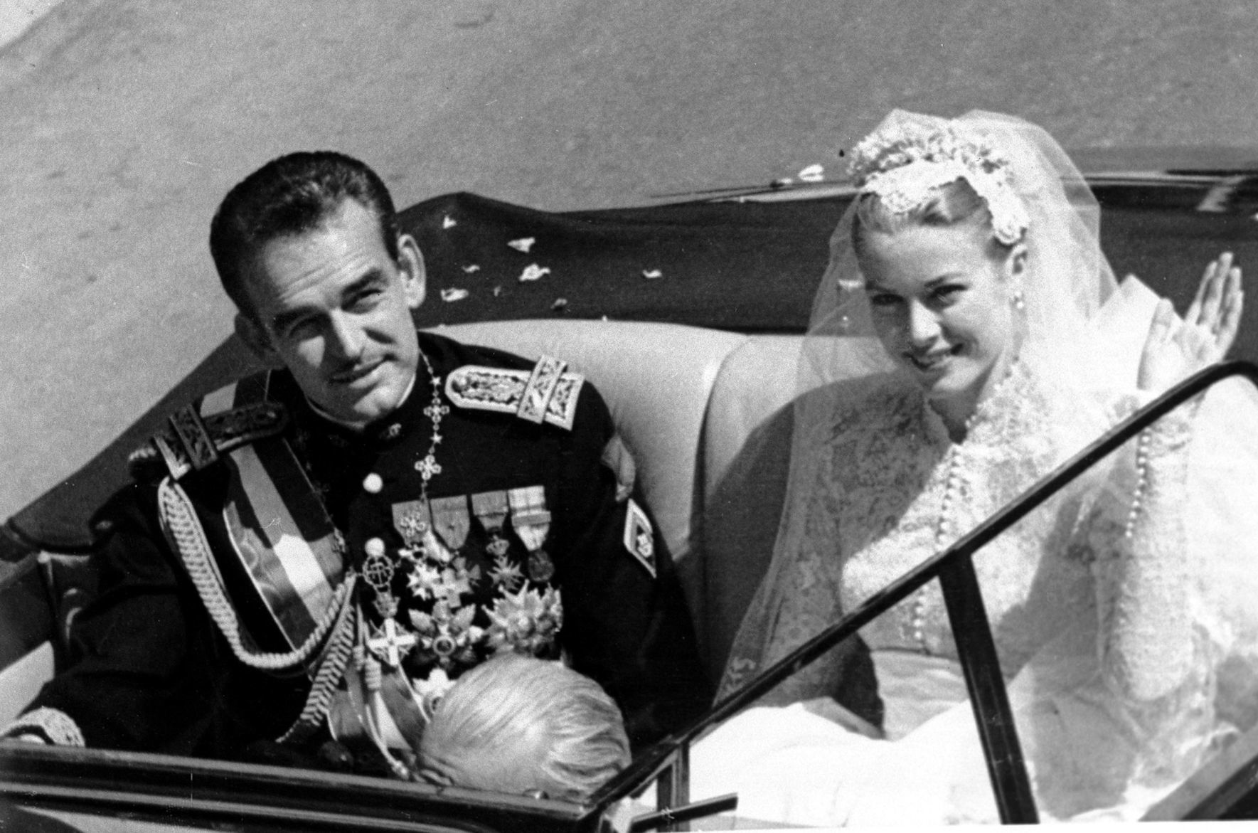 1956: Prince Rainier and Grace Kelly